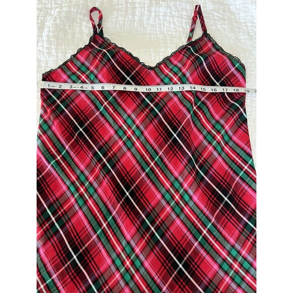 Victoria’s Secret Red Plaid Sleep Dress Holiday Size XL EUC - Picture 6 of 8